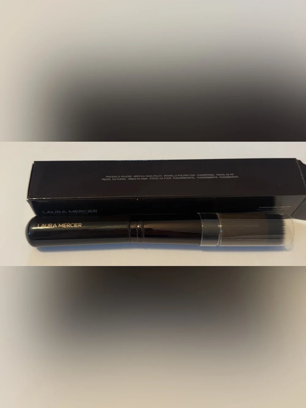 Laura Mercier Black Finishing Brush, brand new in box